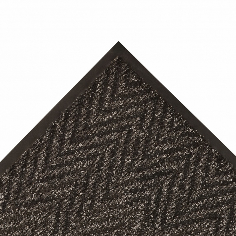 3' x 5', Brown, Heritage Rib™ Scraper Entrance Mat, 117