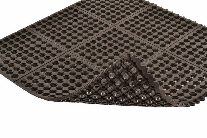 Interlocking Rubber Floor Mat Niru® Cushion-Ease® 650S | NoTrax