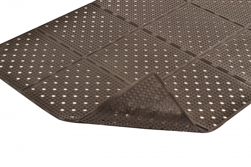 Black Drainage Anti Slip Mat Multi-Mat™ II T23